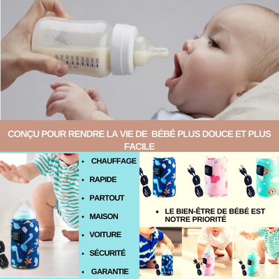 InstantBottle™ Chauffe-Biberon Rapide USB Pour Bébé